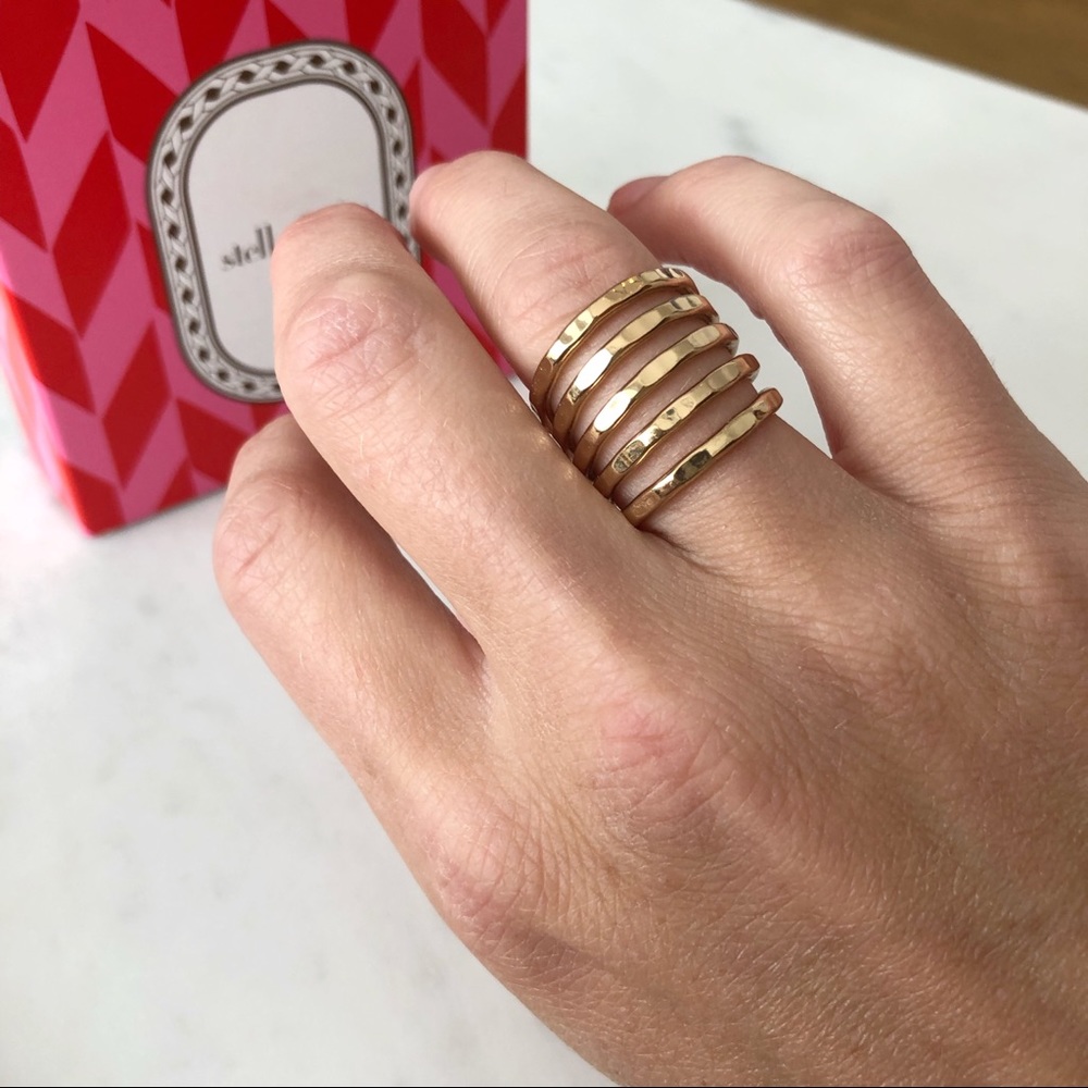 Stella & Dot gold ring